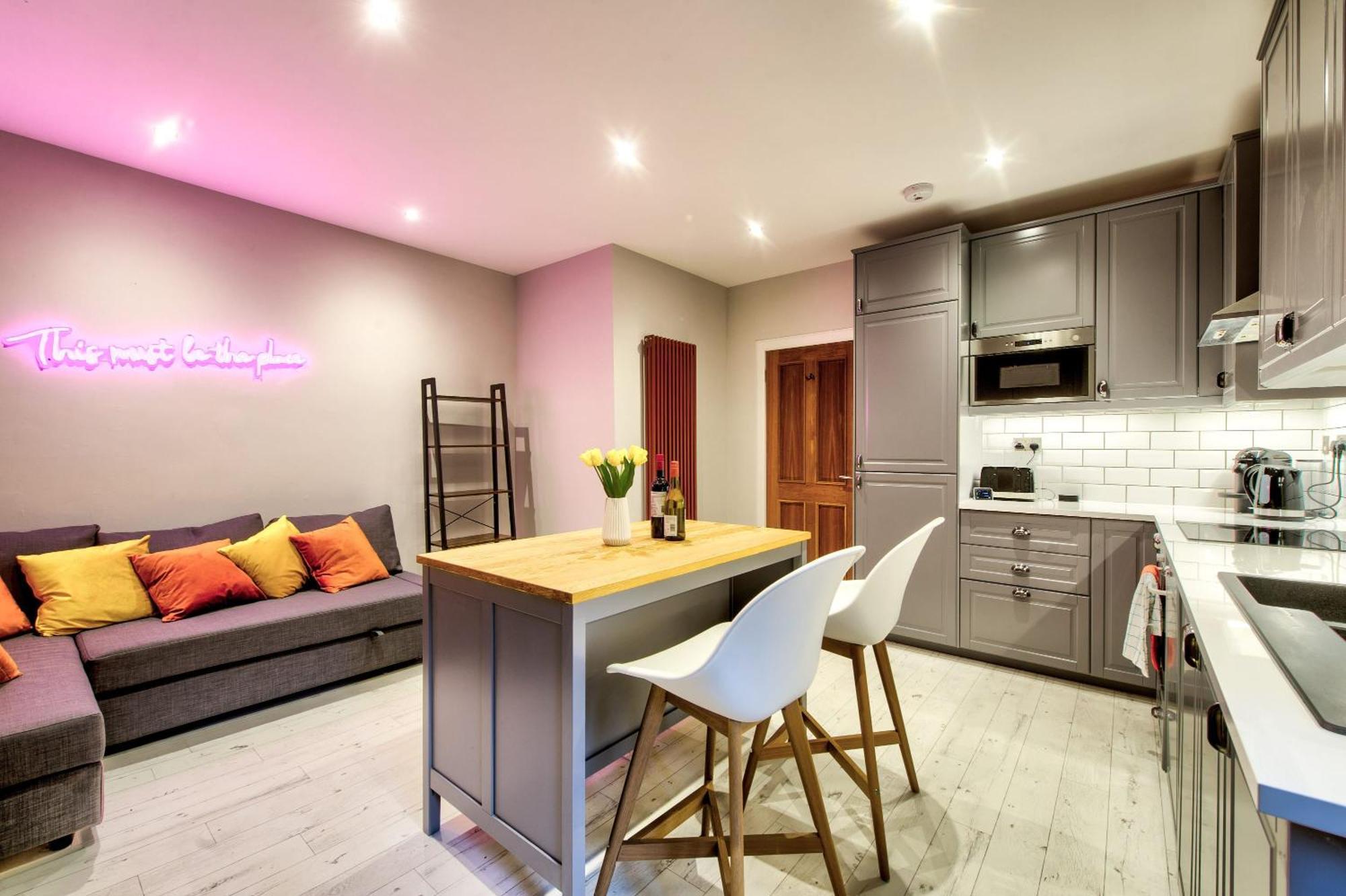 Stylish & Spacious 3 Bedroom Apt In Finnieston, West End Glasgow Buitenkant foto