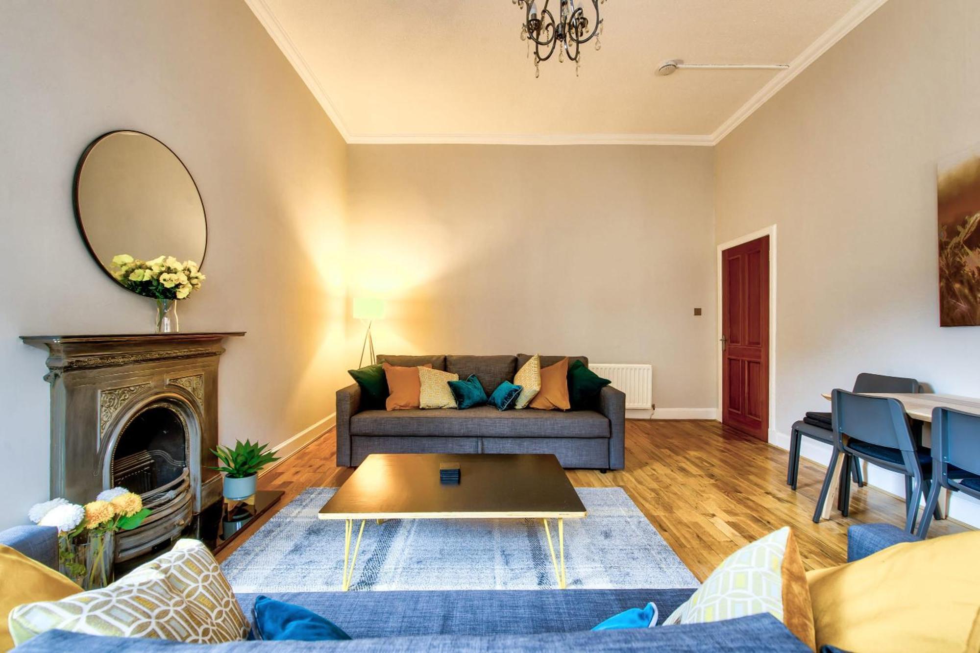 Stylish & Spacious 3 Bedroom Apt In Finnieston, West End Glasgow Buitenkant foto